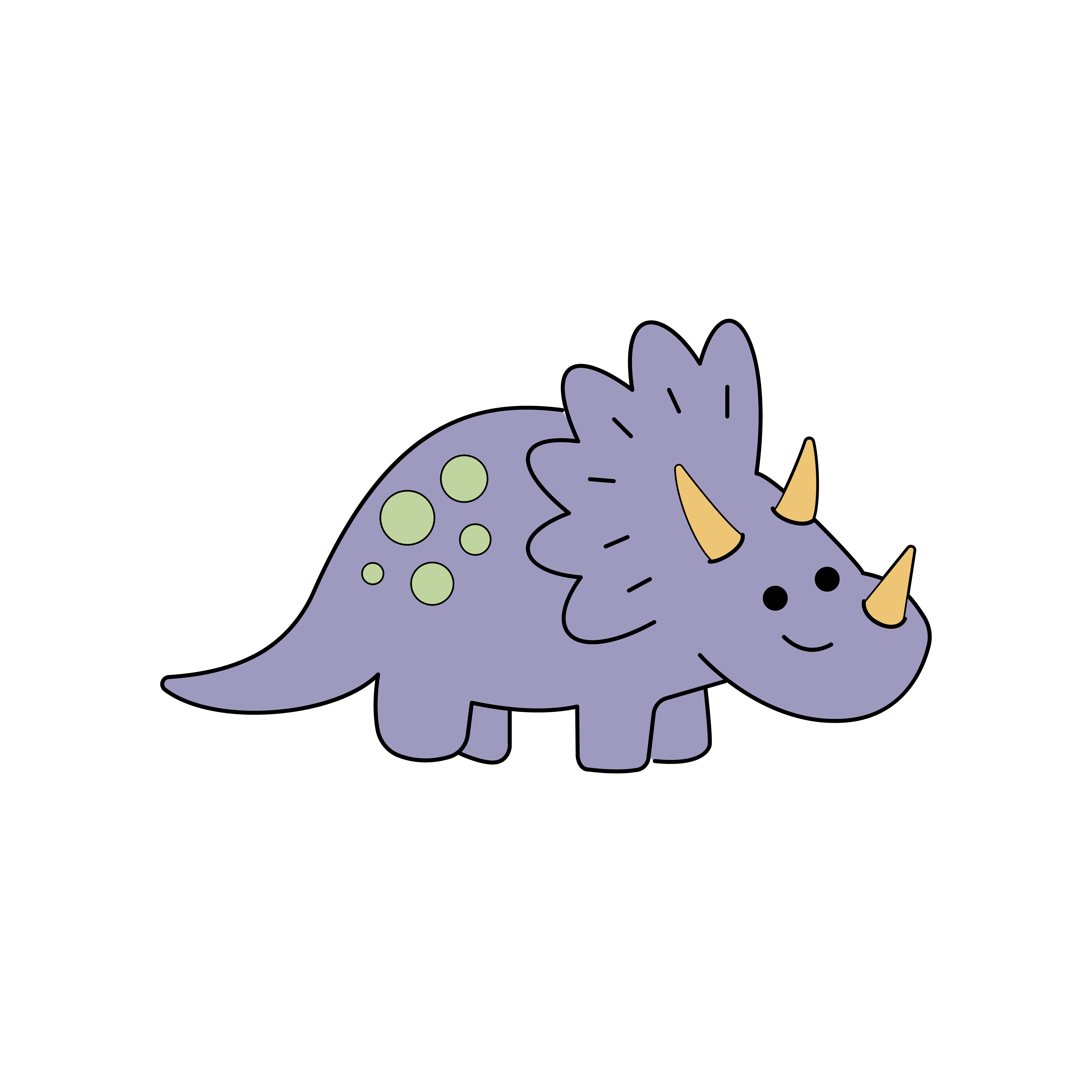 Trixi la triceratops